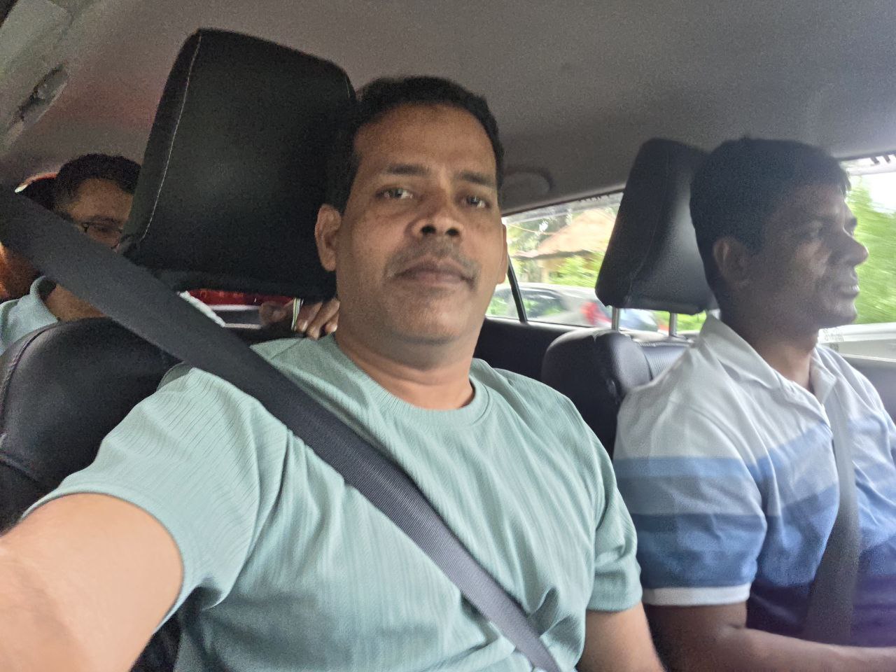 Inside Car